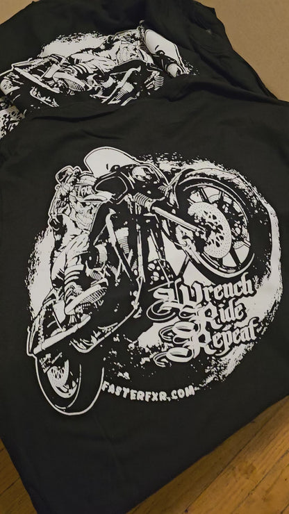 FasterFXR "Stuntin" Black T-SHIRT FREE SHIPPING