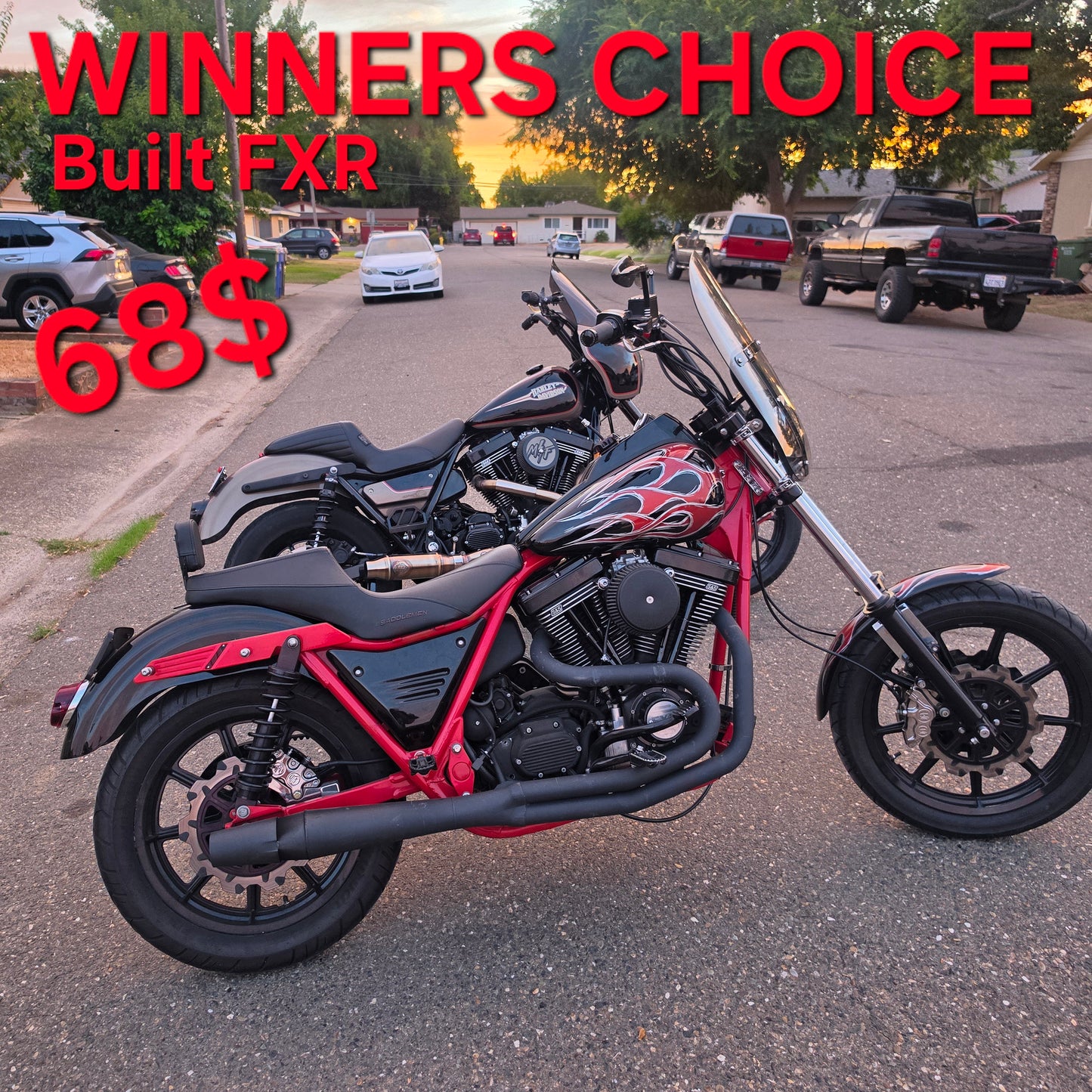 WIN!! 68$ BUILT FXR WIN!!