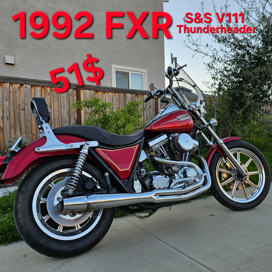 WIN!! 51$ 1992 FXR WIN!!