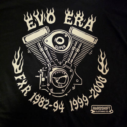 FasterFXR "EVO ERA" Black T SHIRT or LONG SLEEVE SHIRT FREE SHIPPING