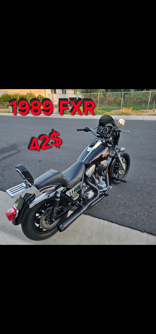 WIN 1989 FXR 42$ chance to WIN!!