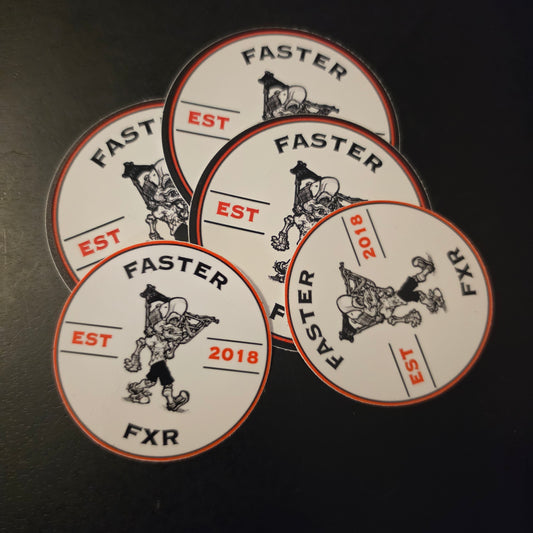 FasterFXR Sticker pack INCLUDES 1 GIVEAWAY ENTRY