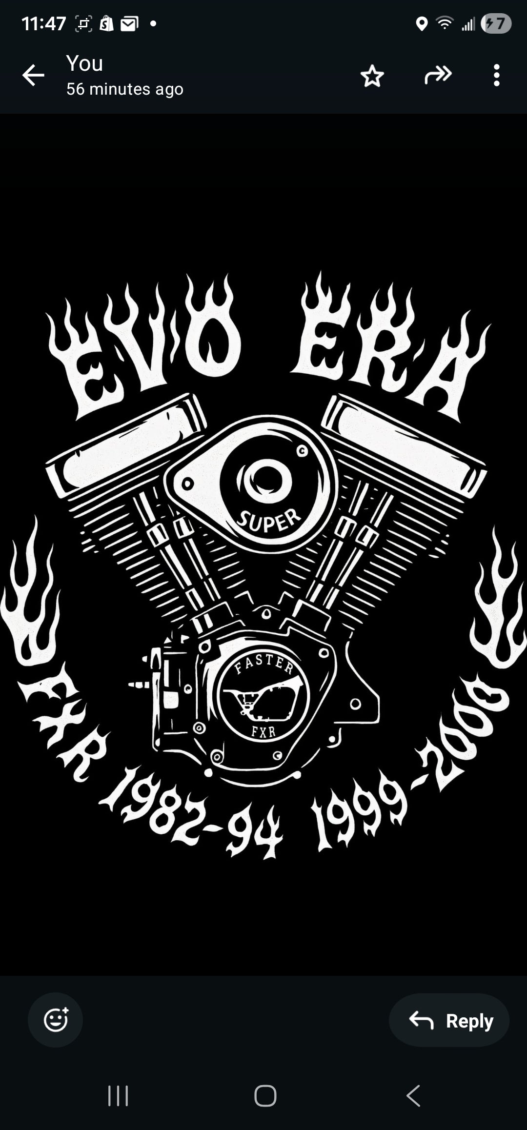 FasterFXR PRE-SALE "EVO ERA" Black T-SHIRT or LONG SLEEVE SHIRT FREE SHIPPING