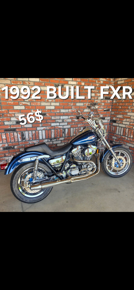 WIN!! 56$ 1992 Built FXR WIN!!