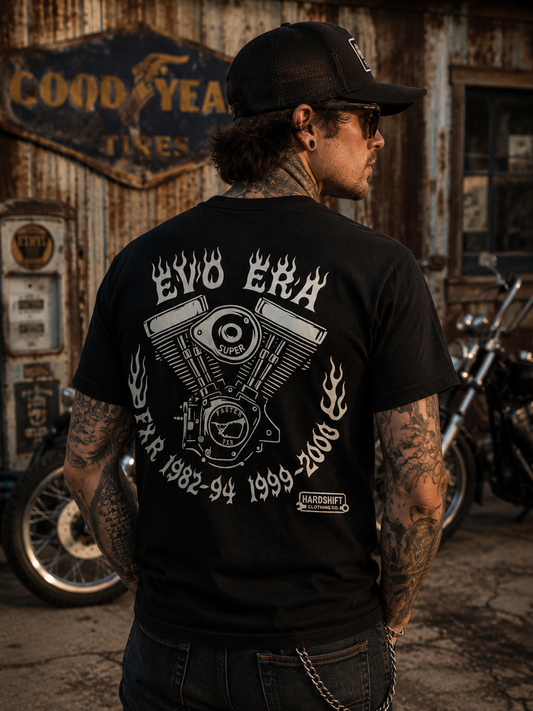 FasterFXR "EVO ERA" Black T SHIRT or LONG SLEEVE SHIRT FREE SHIPPING