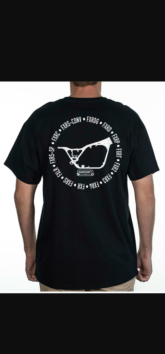 FXR Frame Circle Tee – HardShift Clothing Co