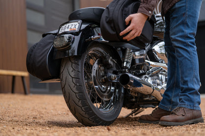 Retro Series V4 FXR Saddlebags